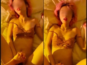 Chăn em teen mình dây tóc hồng